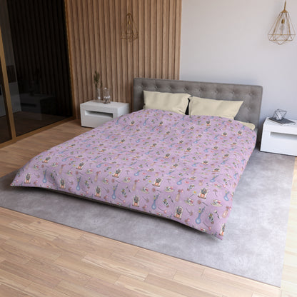 Lilac Meadow Keepsakes Microfiber Duvet Cover