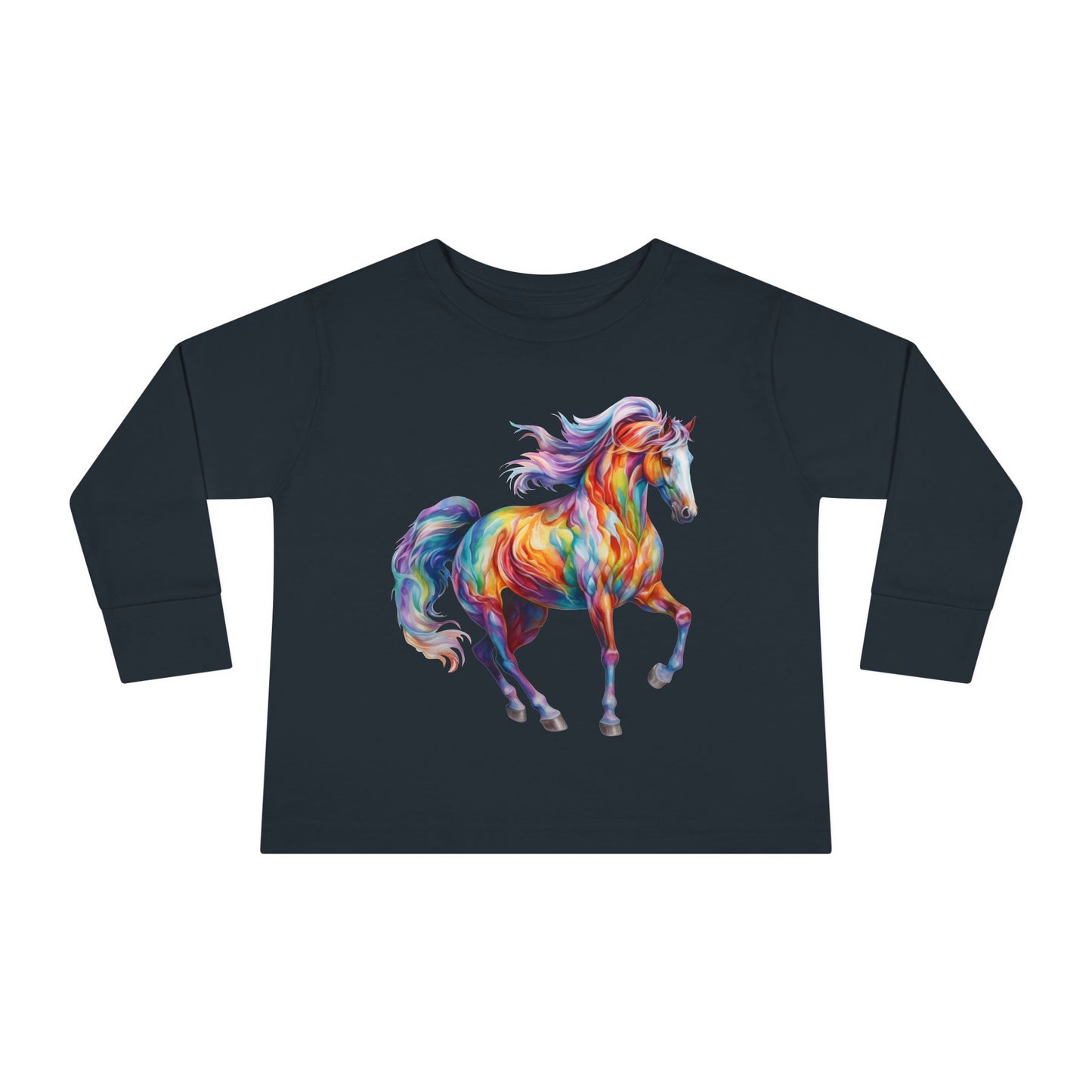 Dreamscape Stallion Toddler Long Sleeve Tee