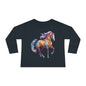 Dreamscape Stallion Toddler Long Sleeve Tee