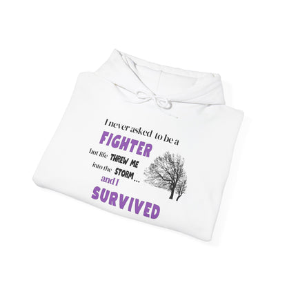 I Never Asked To Be a Fighter... Heavy Blend™ Hooded Sweatshirt