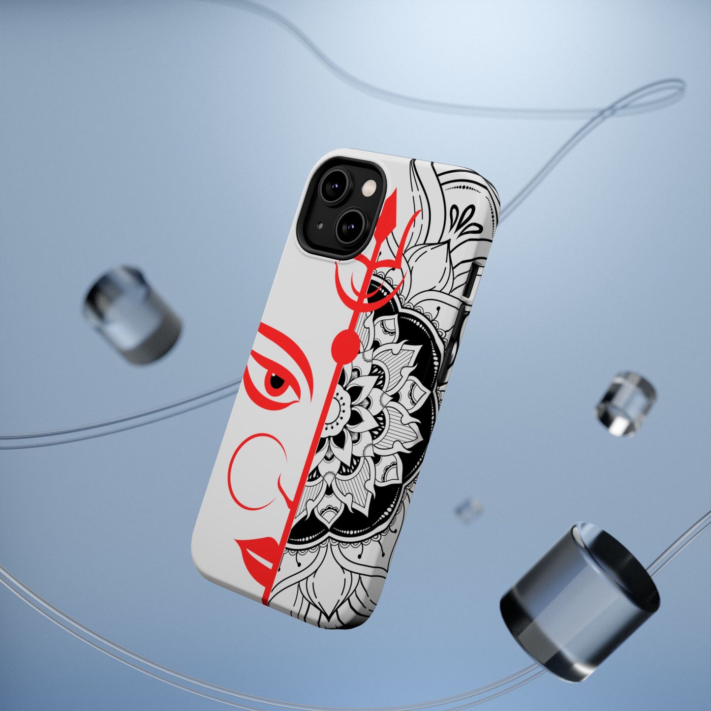 Goddess Durga Mata w/Manala MagSafe® Compatible Tough Case for iPhone