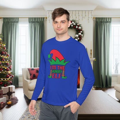 I'm The Hungry Elf Adult Long Sleeve Tee