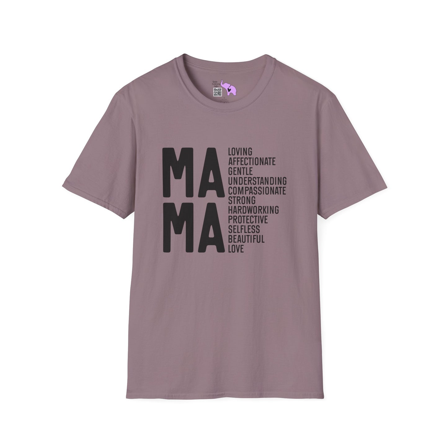 Mama Qualities Adult T-shirt