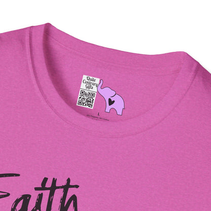 Faith Can Move Mountains Adult T-shirt