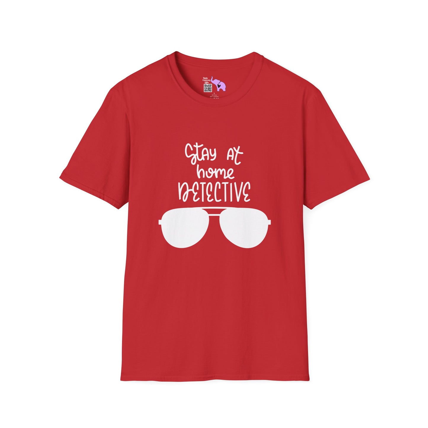 Stay At Home Detective Adult T-shirt