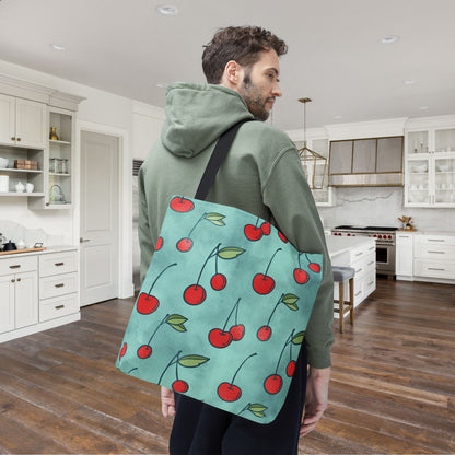 Cherry Jubilee Canvas Tote Bag
