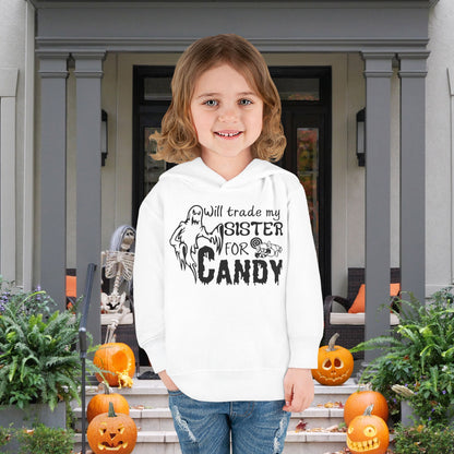 Will Trade My Sister For Candy Toddler Hoodie