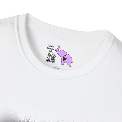 Black Cat Face T-shirt