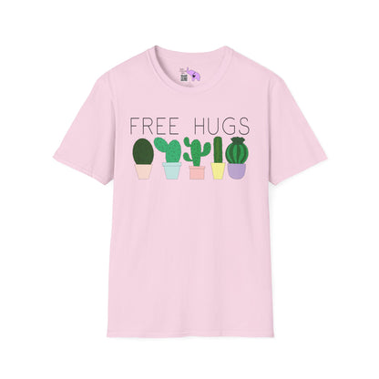Free Hugs (Cactus) Adult T-shirt