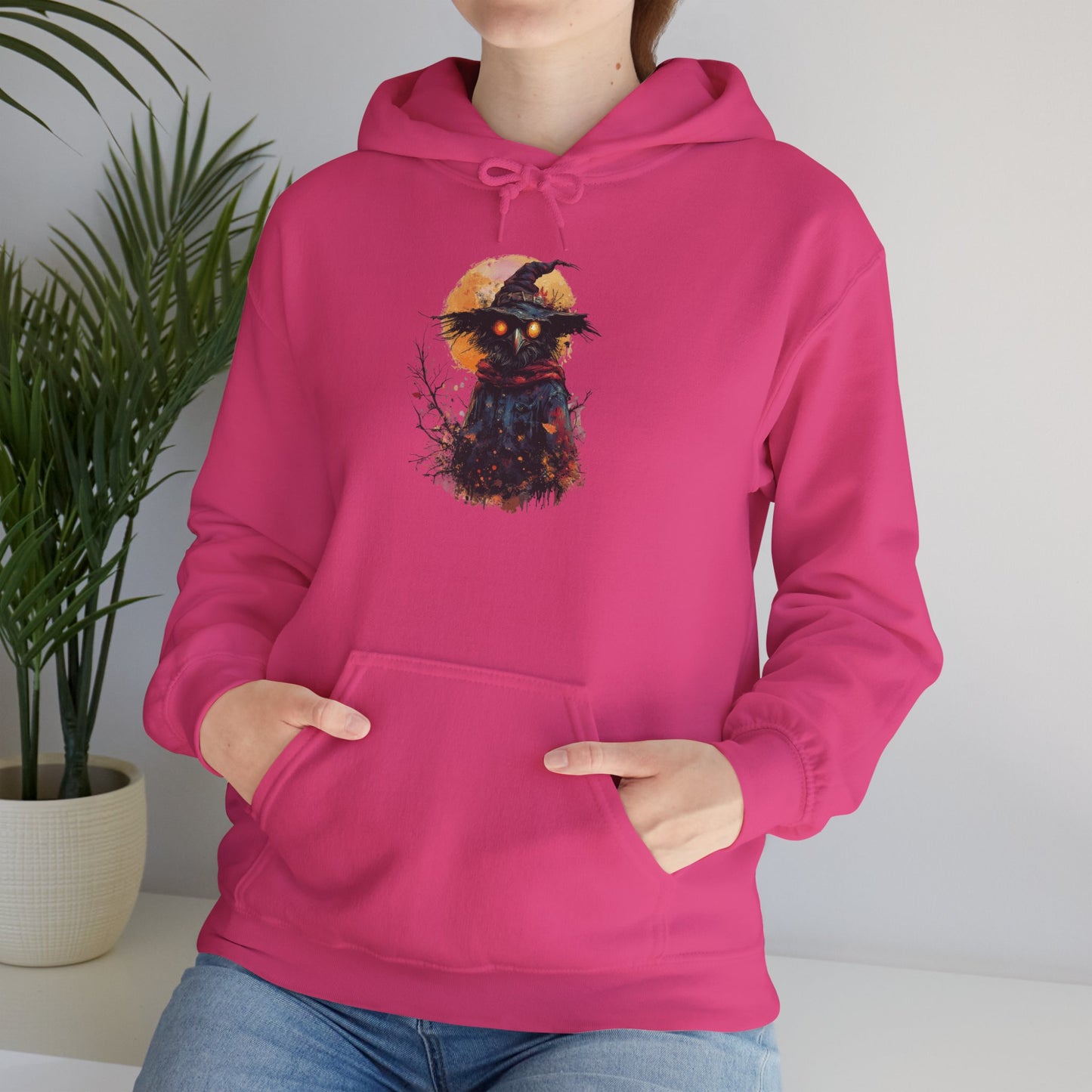 Halloween Scarecrow Heavy Blend™ Hooded Sweatshirt
