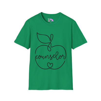 Counselor (w/Apple) Adult T-shirt