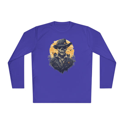 Halloween Scarecrow 2 Adult Long Sleeve Tee