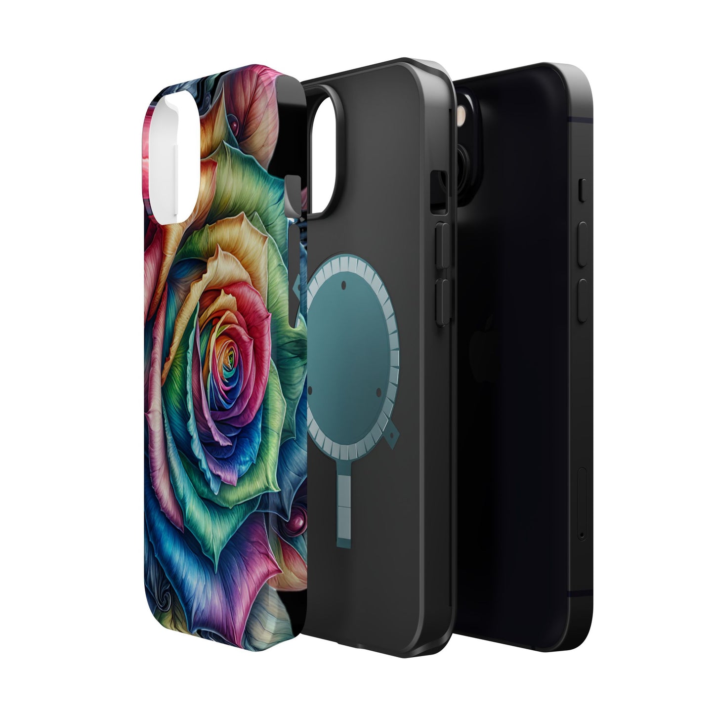 Colorful Rose MagSafe® Compatible Tough Case for iPhone