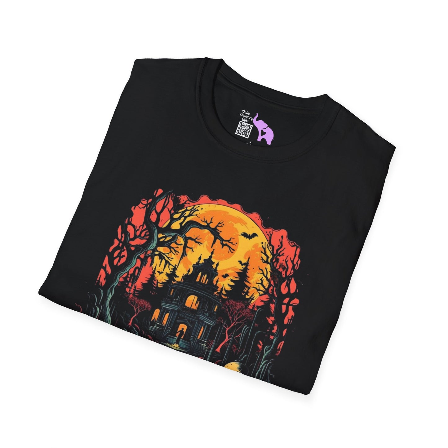 Creepy Cemetery 5 Adult T-shirt