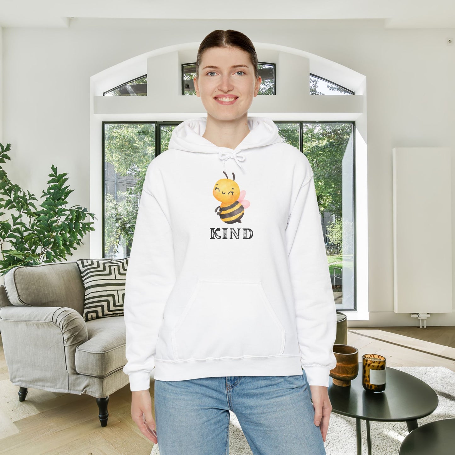Bee Kind Heavy Blend™ Hooded Sweatshirt
