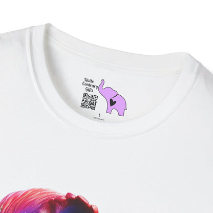 Colorful Dinosaur Adult T-shirt