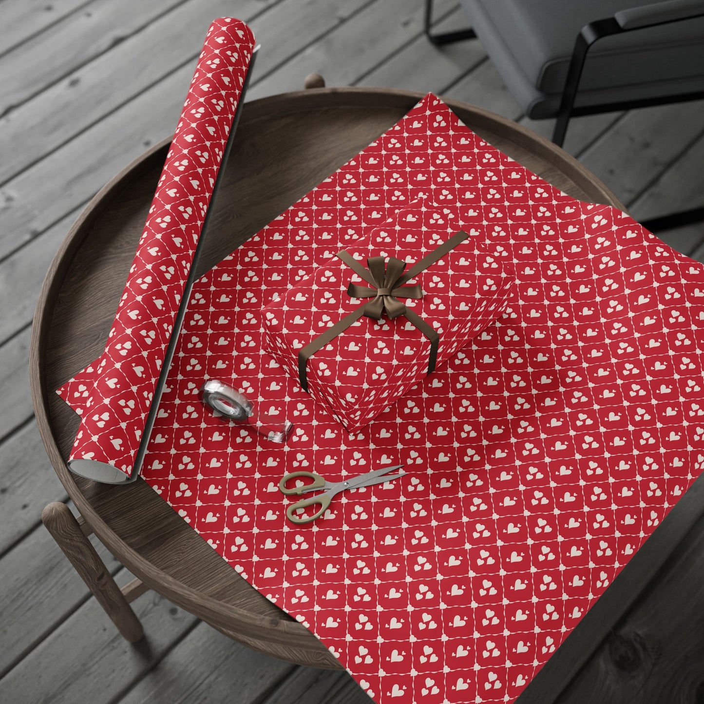 Sweetheart Trellis Wrapping Paper