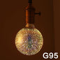 LED Firework Light Bulb Bottle Heart Holiday Lights Novelty Christmas Lamp
