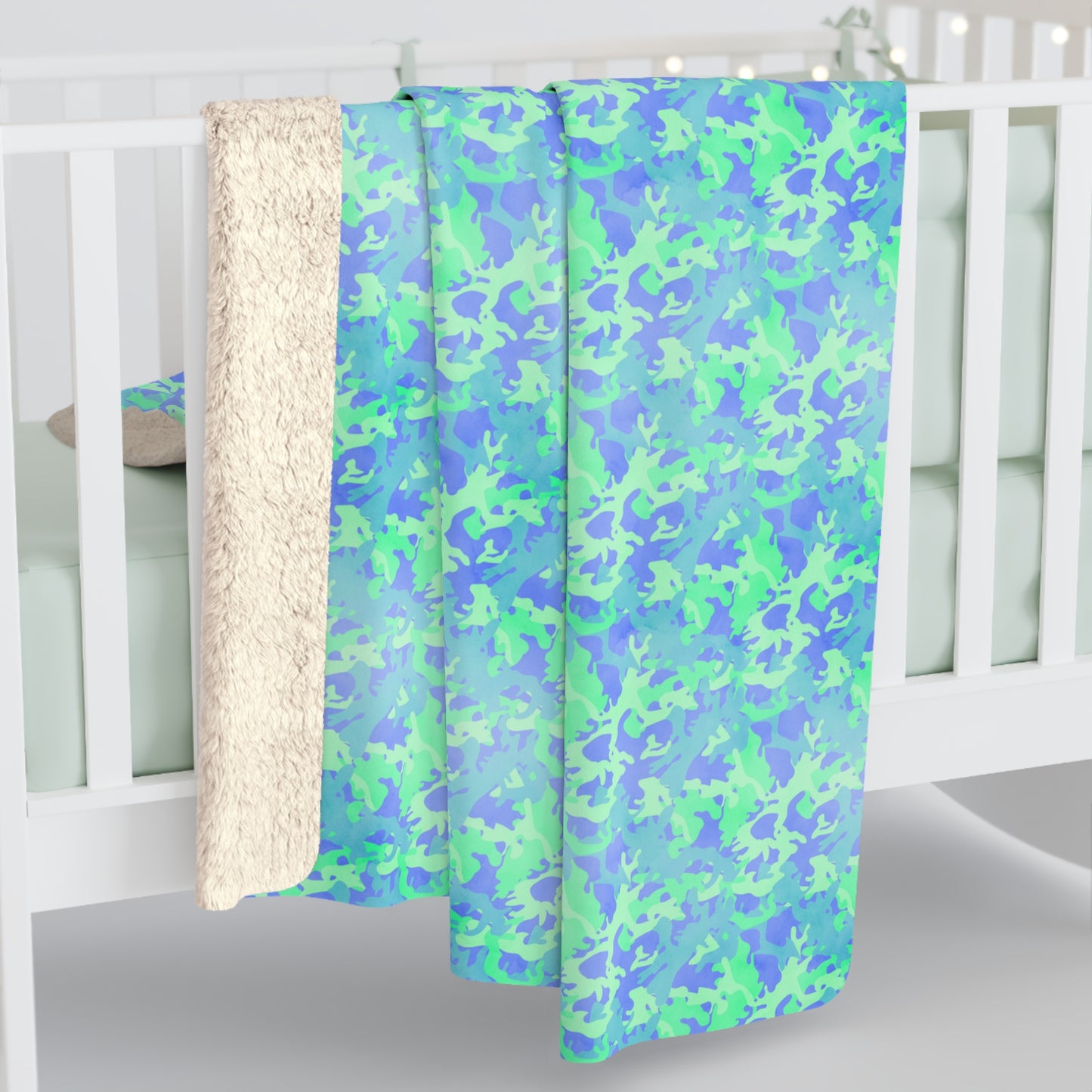 Glacier Grove Camo Fleece Blanket