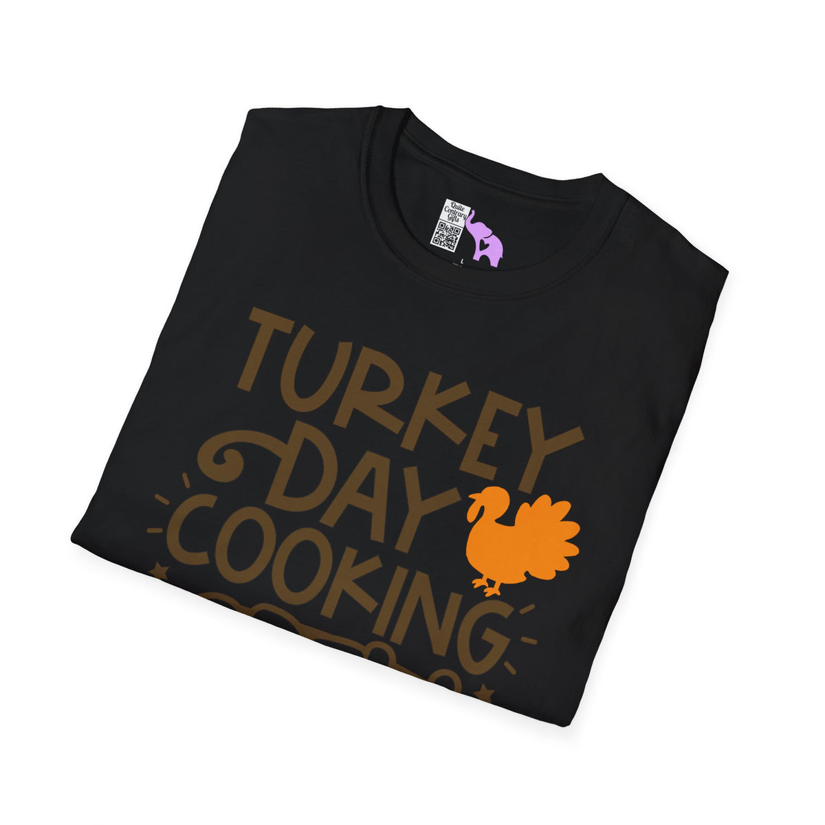 Turkey Day Cooking Crew Adult T-shirt