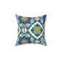 Mediterranean Lace Throw Pillow