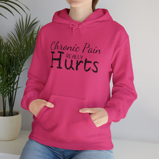 Chronic Pain Really Hurts Heavy Blend™ Hooded Sweatshirt