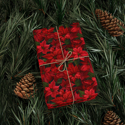 Crimson Noel Wrapping Paper
