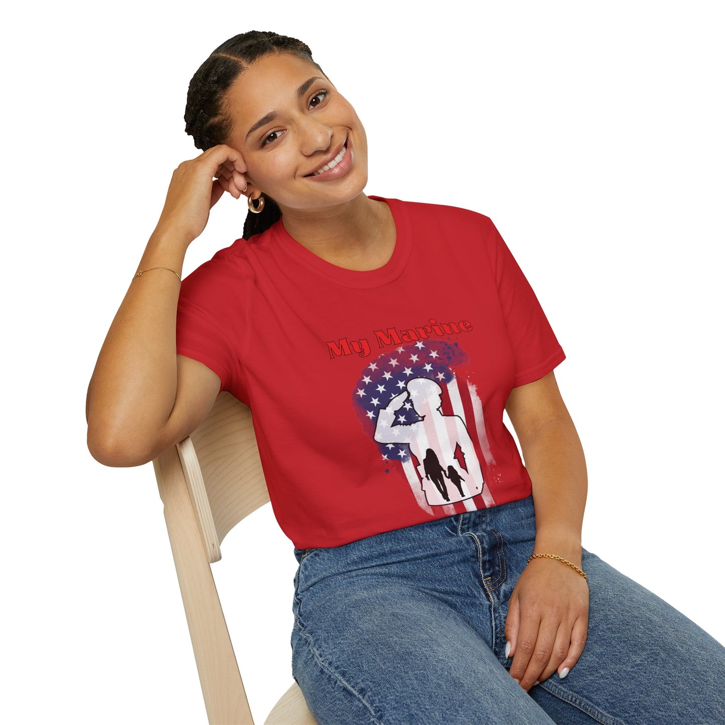 My Marine My Daughter (Mom) T-shirt