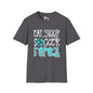 Eat Sleep Soccer Repeat (Teal) Adult T-shirt