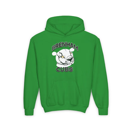 Brenham Cubs w/Mascot Youth Heavy Blend Hoodie