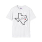 Bellville Texas Adult T-shirt