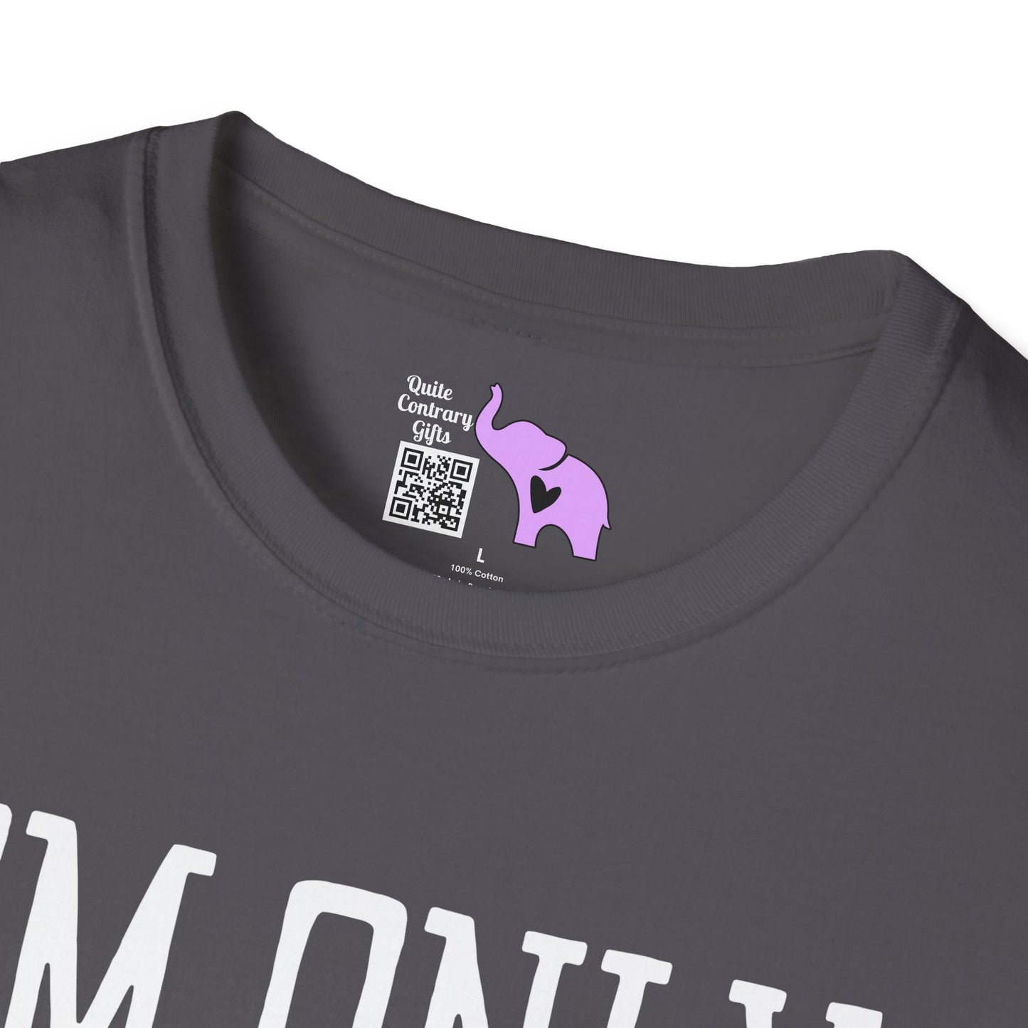 I'm Only Talking To My Dog Today Adult T-shirt