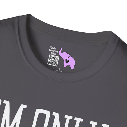 I'm Only Talking To My Dog Today Adult T-shirt