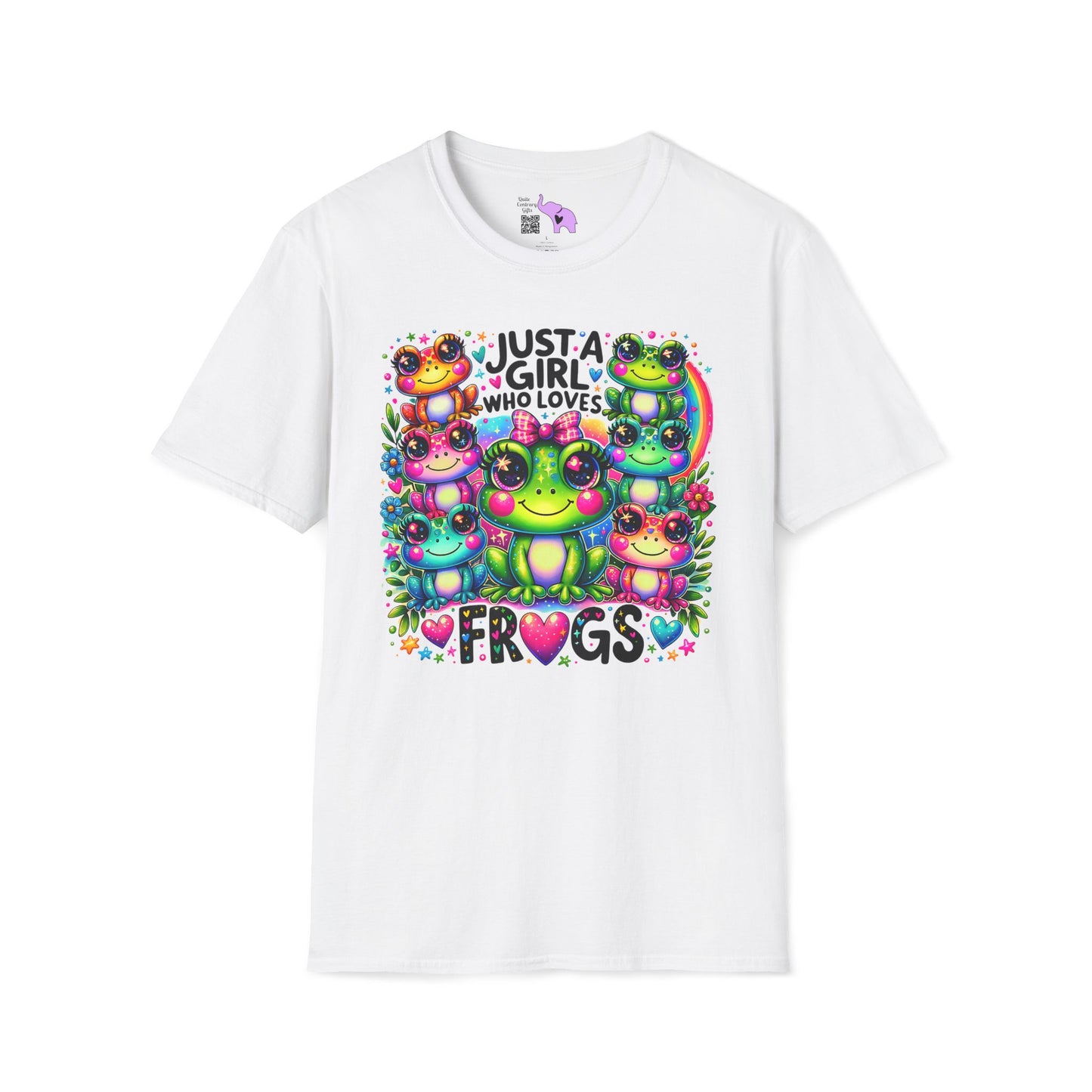 Just A Girl Who Loves Frogs Adult T-shirt