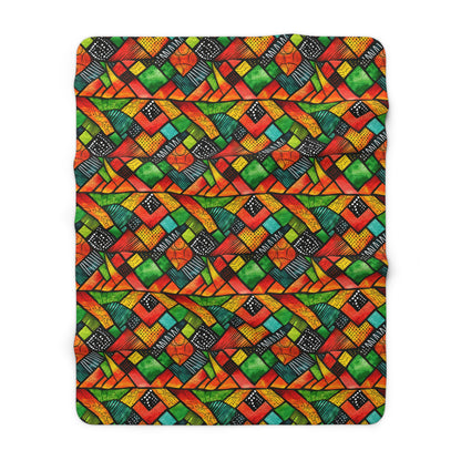 Unity Glow Sherpa Fleece Blanket