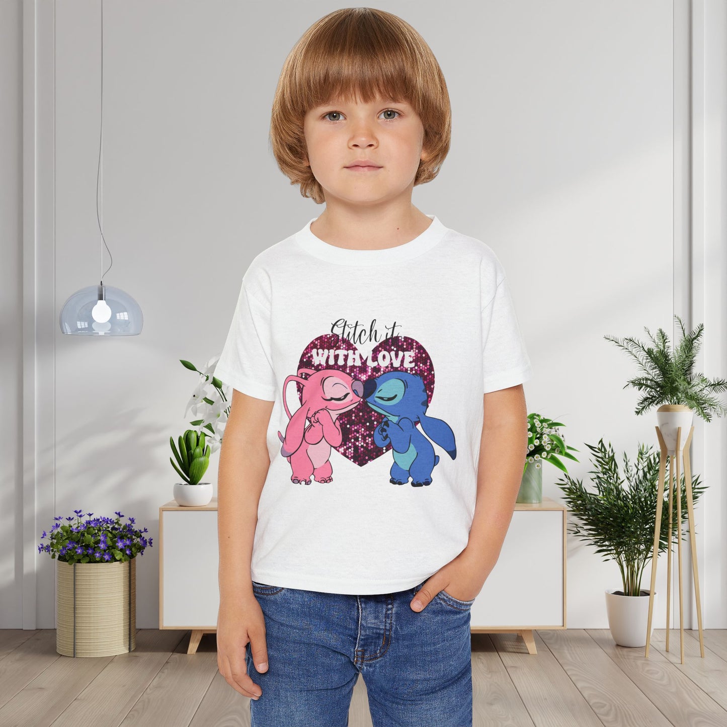 Stitch It With Love Heavy Cotton™ Toddler T-shirt