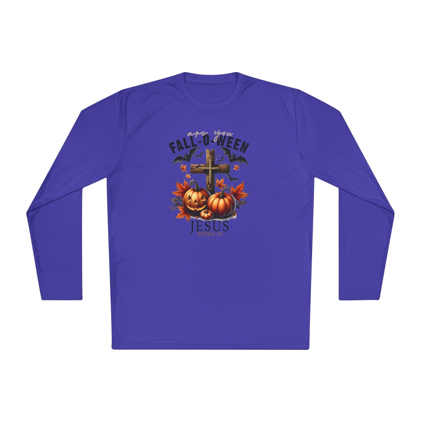 Are You Fall-O-Ween Jesus Adult Long Sleeve Tee
