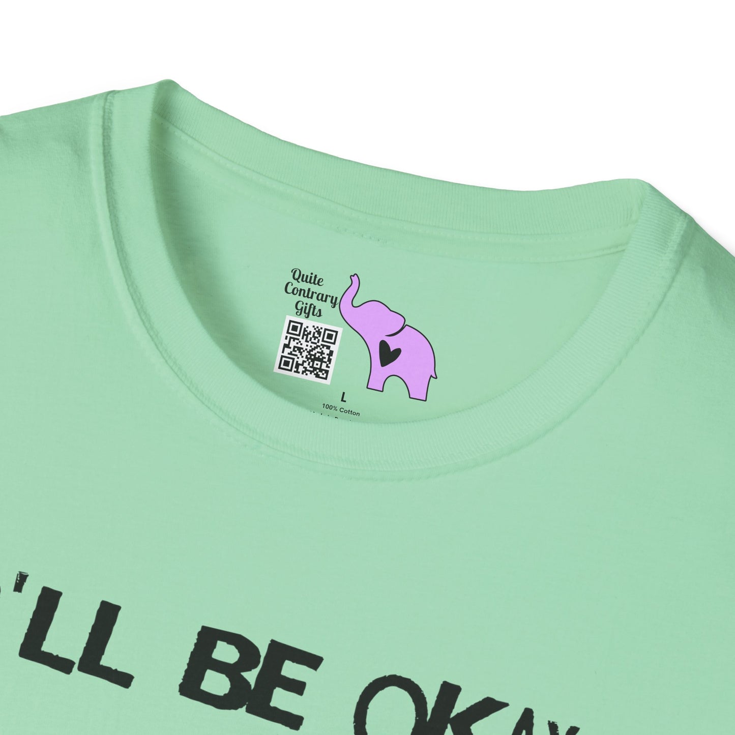 I'll Be Okay I Just Need To Be Dramatic First (Unicorn) Adult T-shirt