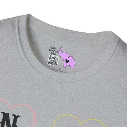 ""Nurse Candy Hearts Adult T-shirt