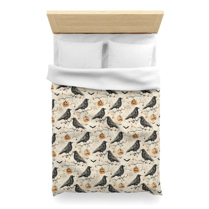 Crow & Gourd Microfiber Duvet Cover