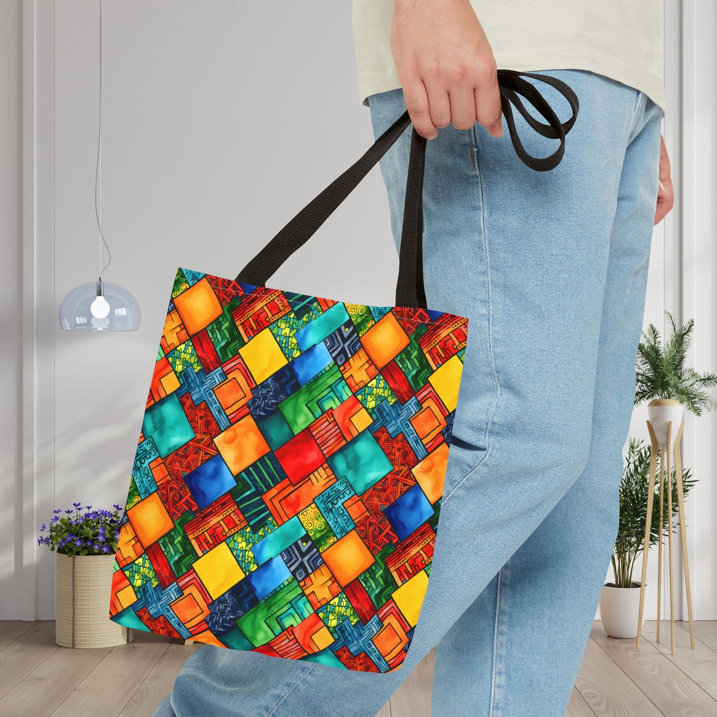 Heritage Pulse Canvas Tote Bag
