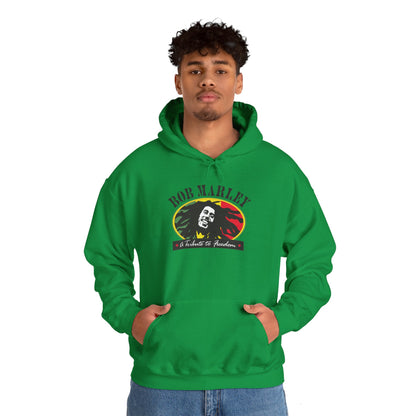 Bob Marley A Tribute To Freedom Adult Heavy Blend™ Hooded Sweatshirt