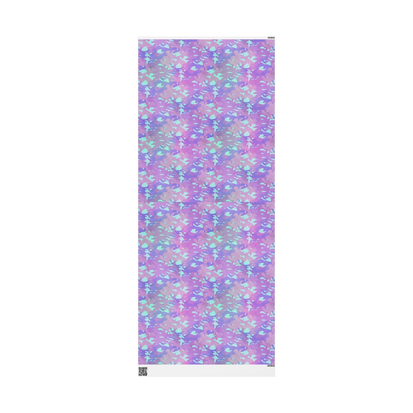 Lavender Mist Camo Wrapping Paper