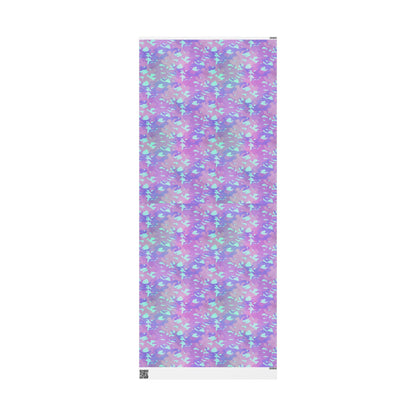 Lavender Mist Camo Wrapping Paper