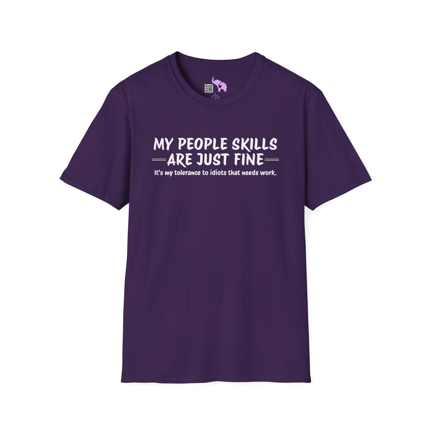 My People Skills Are Just Fine... Adult T-shirt