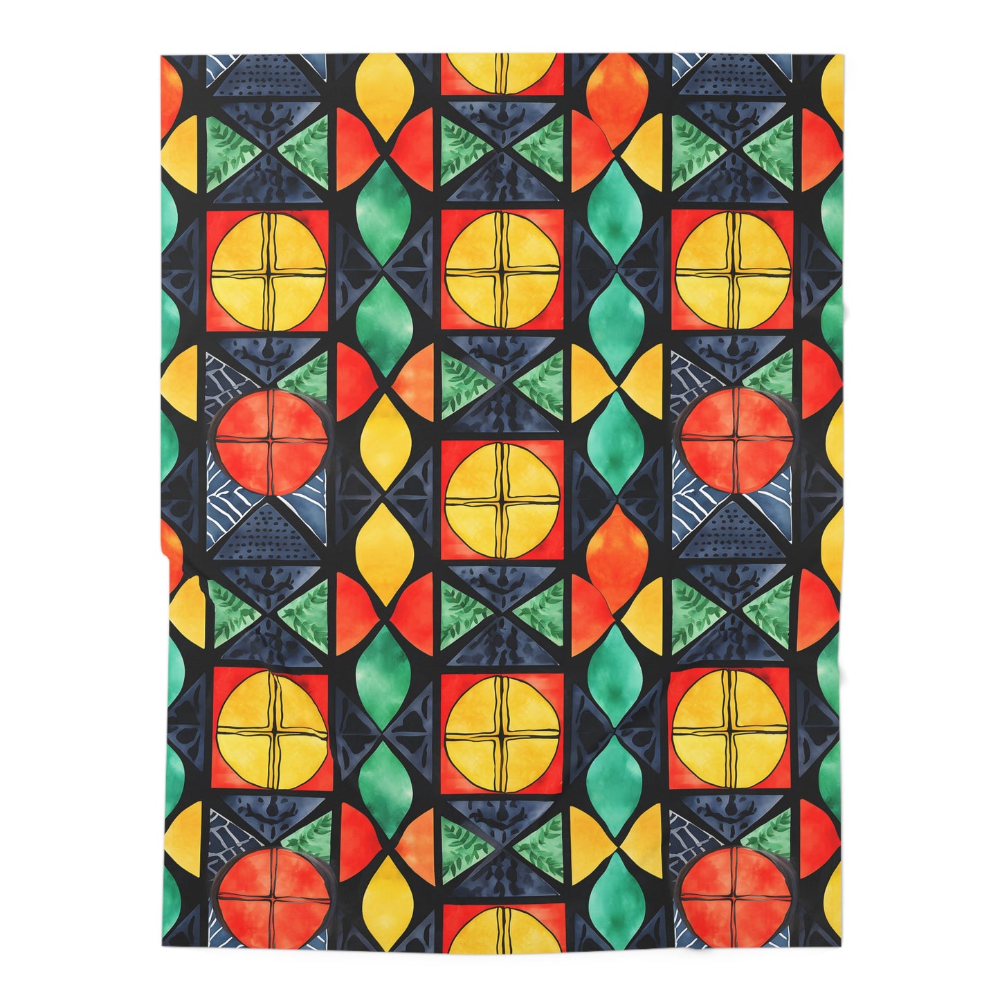 Candlelight Burst Swaddle Blanket