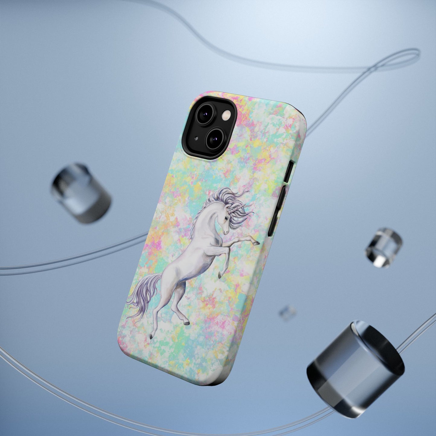 Pastel Pegasus MagSafe® Compatible Tough Case for iPhone