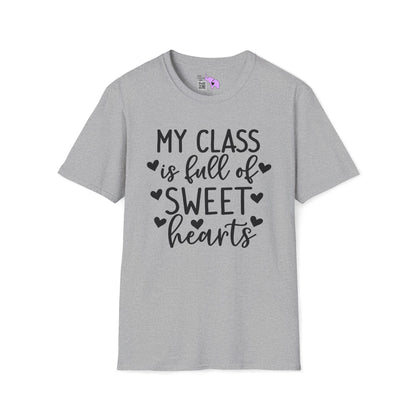 My Class is Full of Sweet Hearts Adult T-shirt