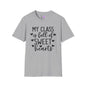 My Class is Full of Sweet Hearts Adult T-shirt