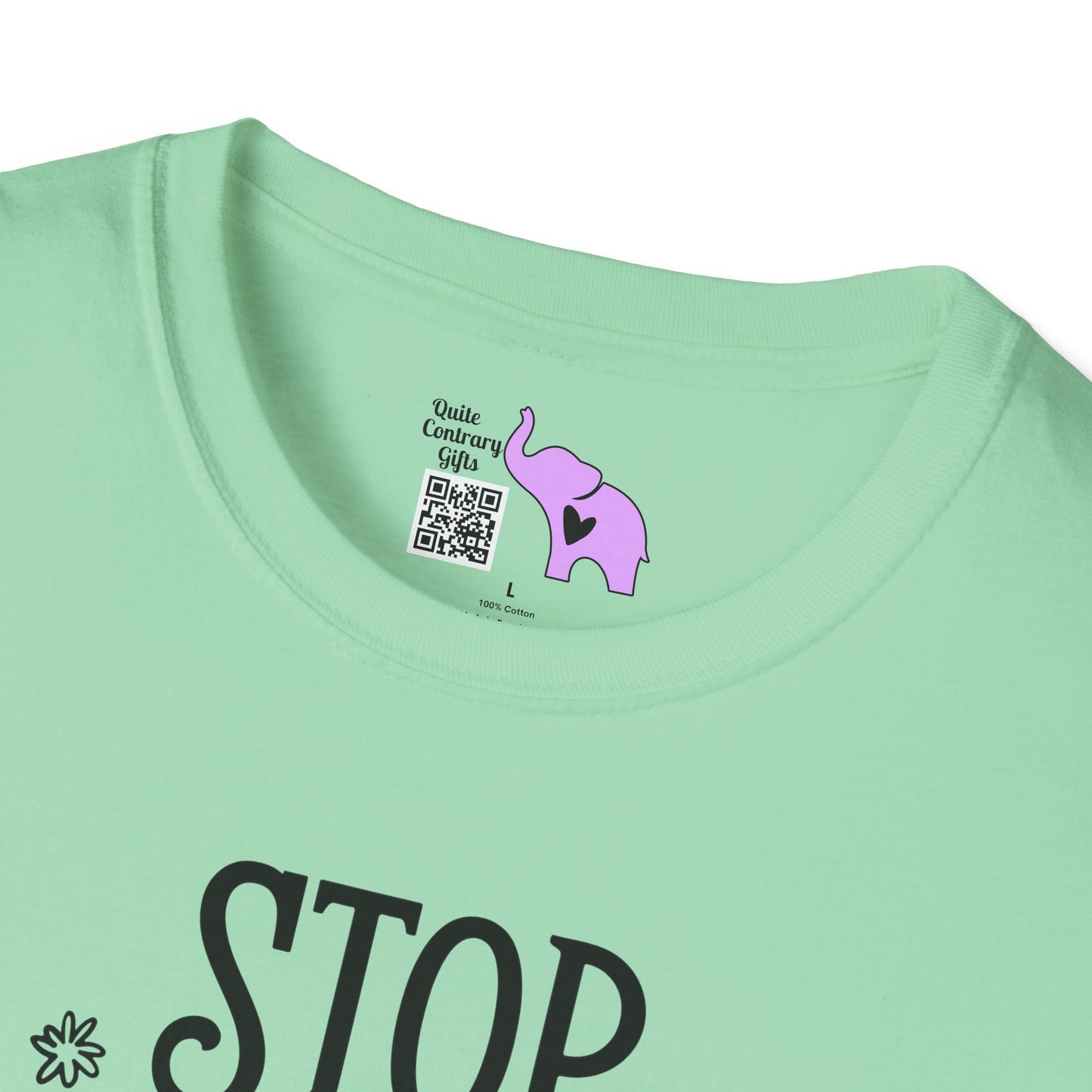 Stop Petting My Peeves Adult T-shirt